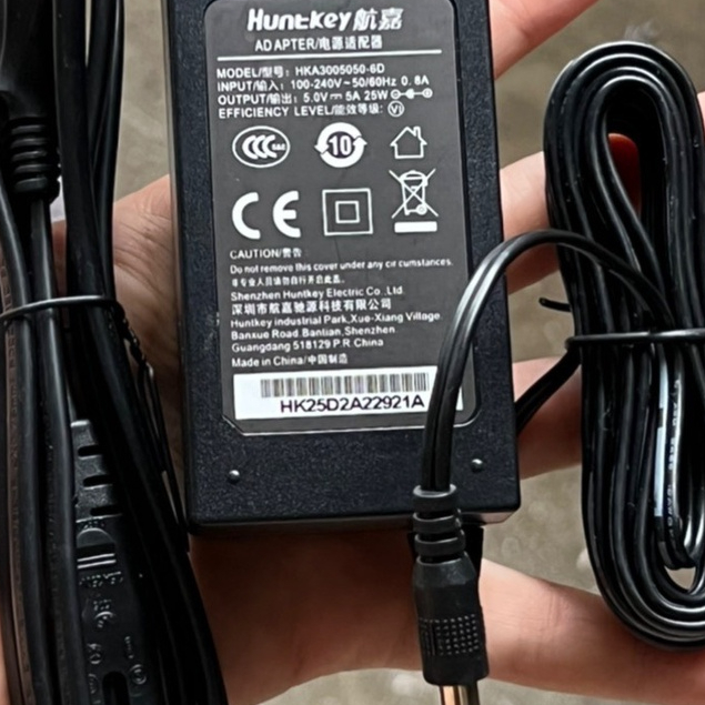 แหล่งจ่ายไฟ 5v 5a สําหรับแผงวงจร Jetson Nano