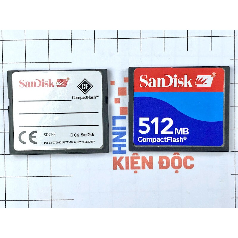การ์ด CF หน่วยความจําสําหรับเครื่องจักร CNC 512MB
