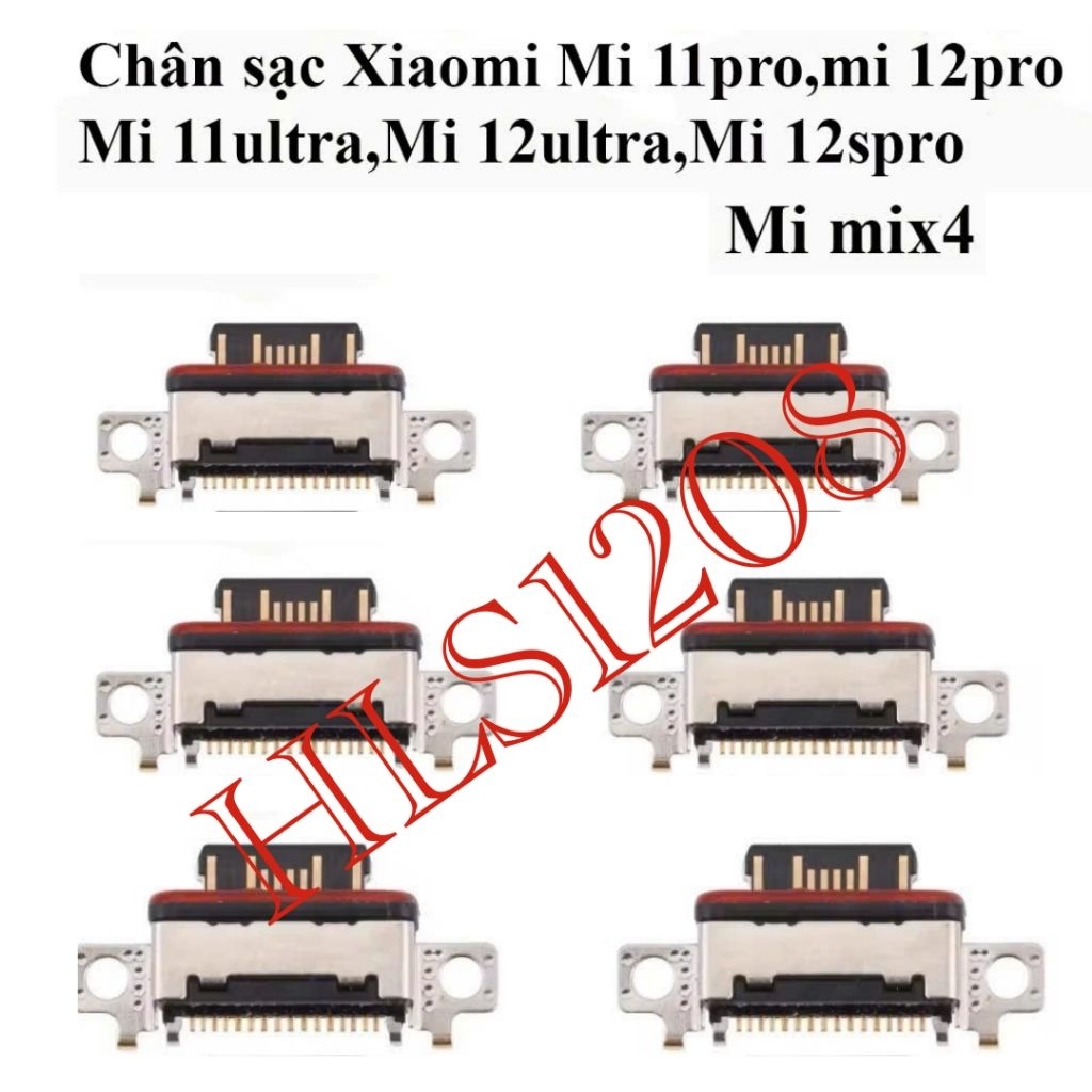 แท่นชาร์จสําหรับ Xiaomi Mi 11Pro, Mi 11 Ultra, Mi 12Pro, Mi 12 Ultra, Mi 12S Pro, Mi Mix 4 – อะไหล่ท