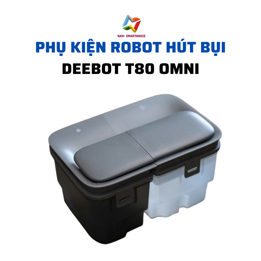 Deebot T80 Omni, T80 Pro Omni อุปกรณ์เครื่องดูดฝุ่นหุ่นยนต์ กล่องไข่สะอาด, กล่องไข่สกปรก