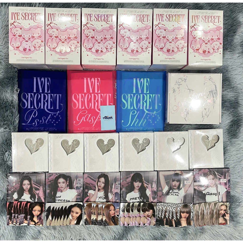 [มีจําหน่าย] IVE THE 4th EP - "IVE SECRET"