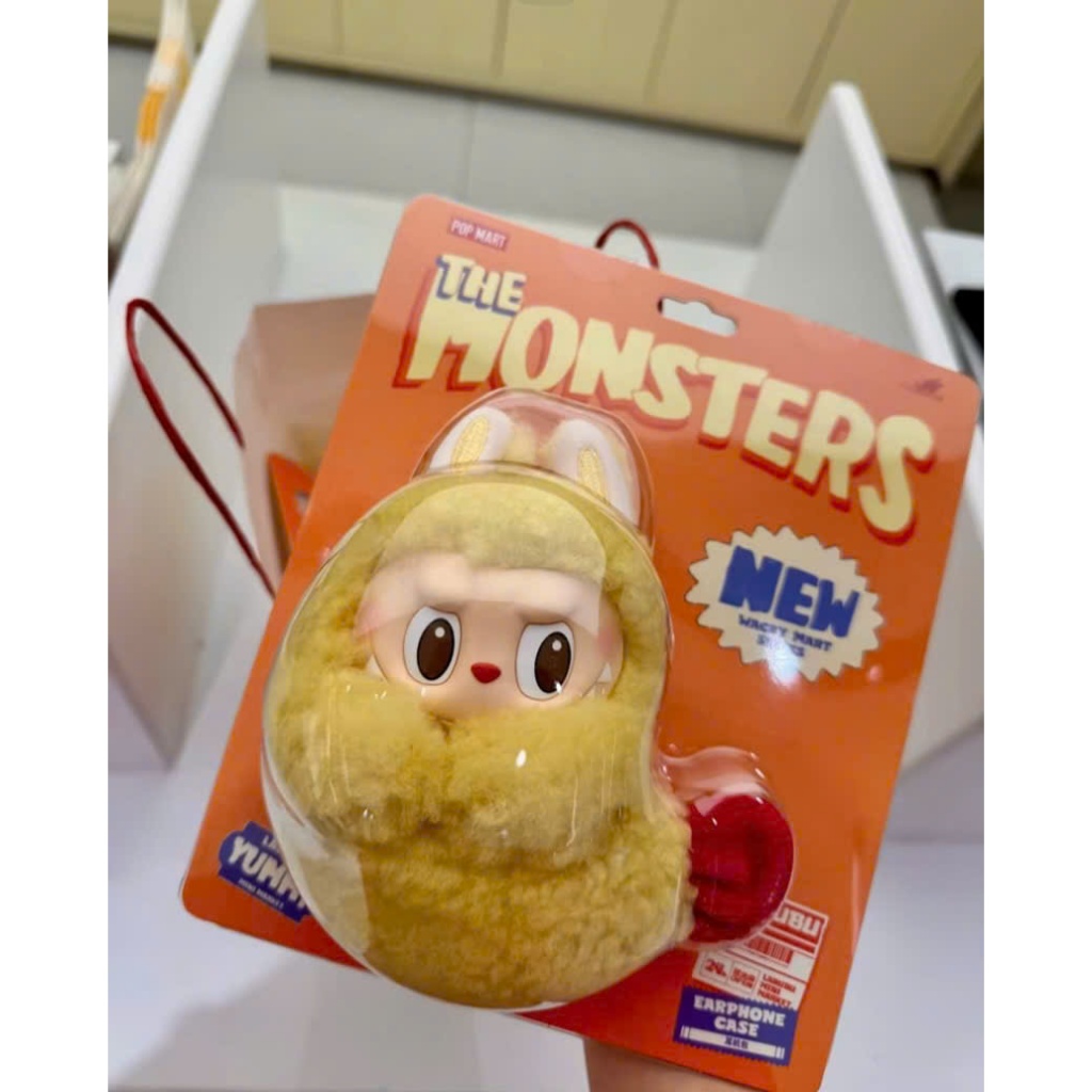 POPMART LABUBU EARPHONE CASE - POPMART LABUBU SHRIMP (ของแท้ 100%)