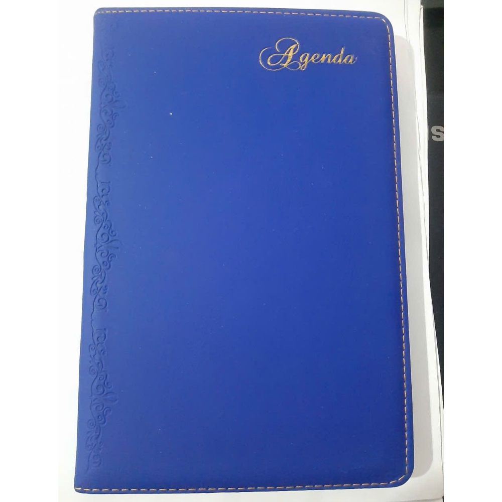 AGENDA 2026 Notebook WITH CALENDAR - Size: 14x20CM - LEATHER COVER NOTEBOOK - NOOTBOOK