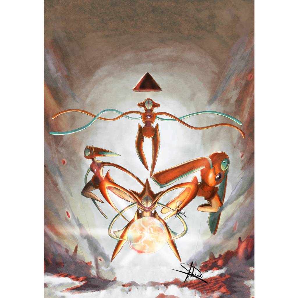 การ์ดโปเกมอน - Deoxys - อังกฤษ - ของแท้ Nintendo