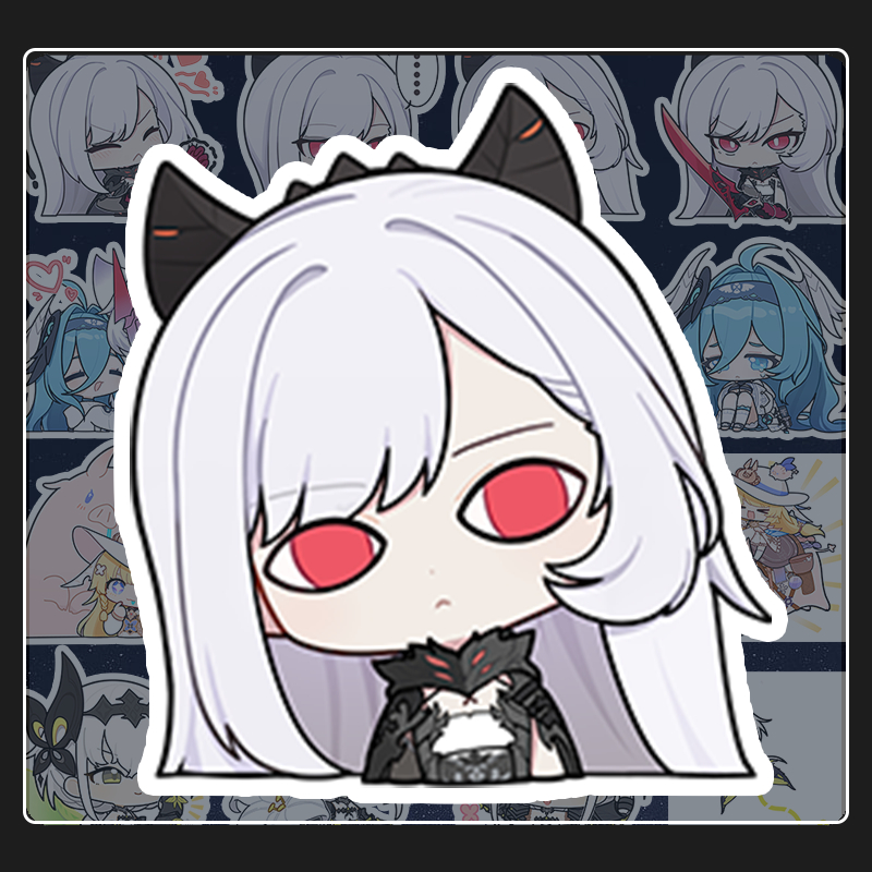 [Duet Night Abyss] สติ๊กเกอร์ Berenika, Fina, Psyche,ทรัฟเฟิลและฟิลเบิร์ต (16 รูป)