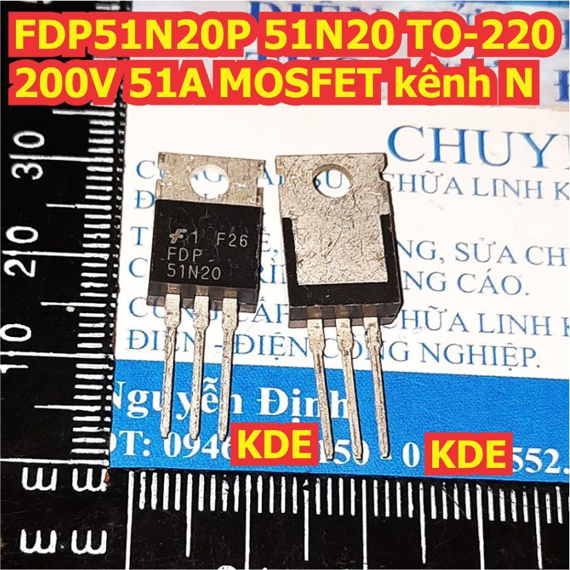 IXTP50N20P 50N20 FDP51N20P 51N20 IXTP60N20T 60N20 TO-220 IXYS 200V 50A 51A 60A N-channel MOSFET kde7