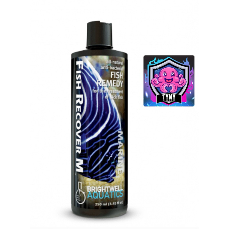 สารละลายระเบิดสําหรับปลา FUNGUS และ BACTERIA RECOVER M BRIGHTWELL AQUATICS