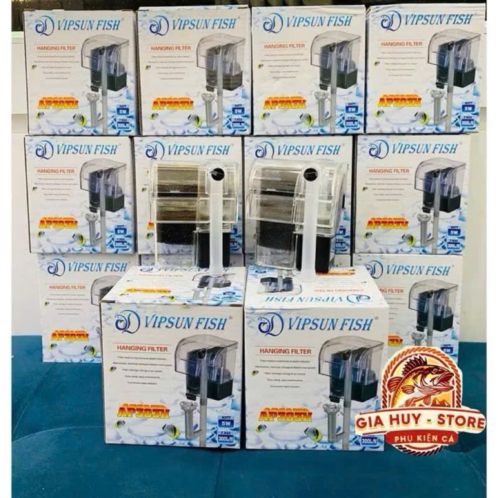 VIPSUN / JENECA XP06 กรองน้ําตกตู้ปลาพร้อมกรองสคัม