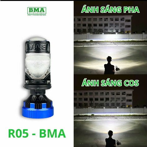 Mini Ball Bearing R05 BMA ความจุขนาดใหญ่ 120W H4 ขาติดตั้งรถจักรยานยนต์รถ H4 ขาไม่มีโหมด Super Brigh