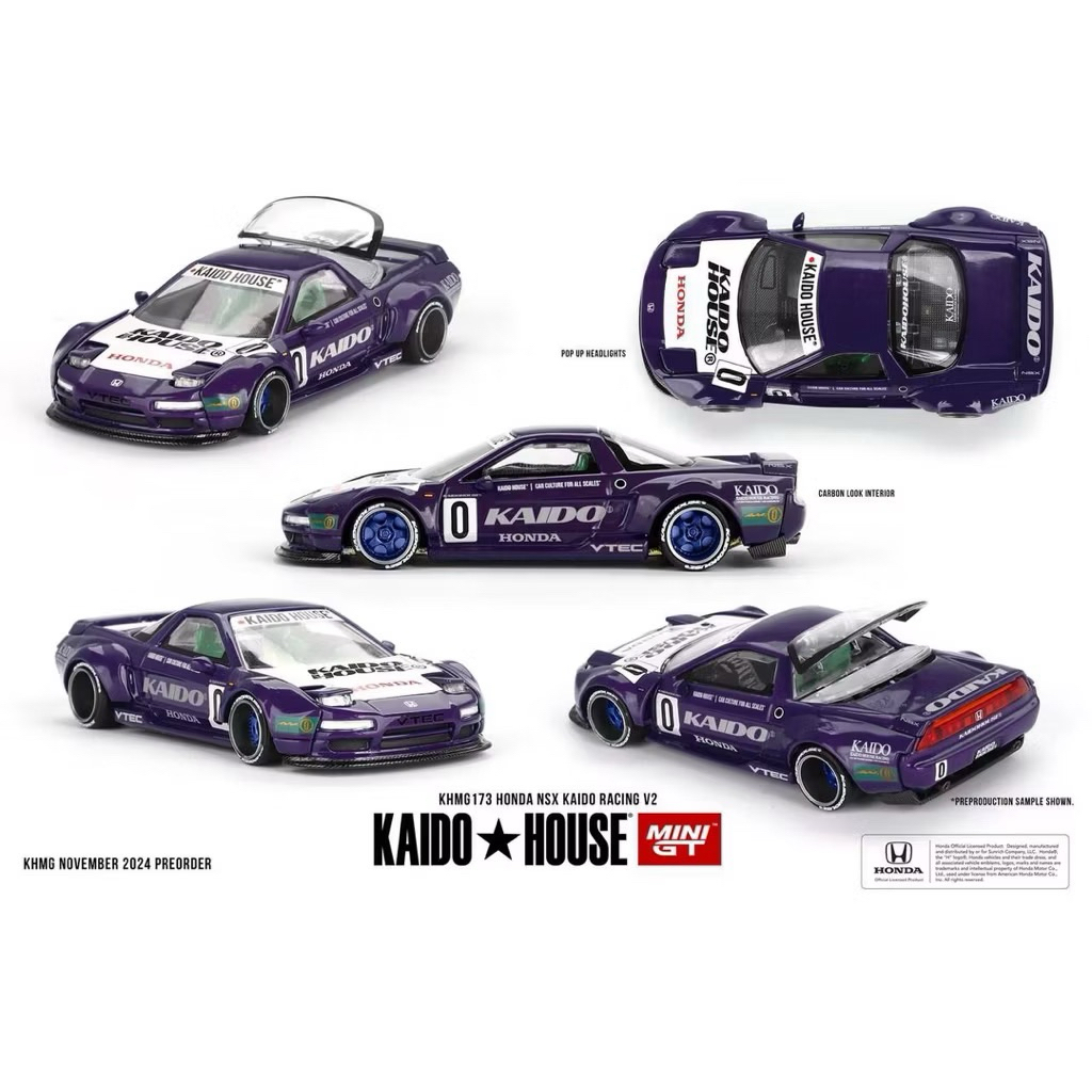 AT Toys Store-1/64_ Kaido House Honda NSX Kaido Racing V2 - KHMG173