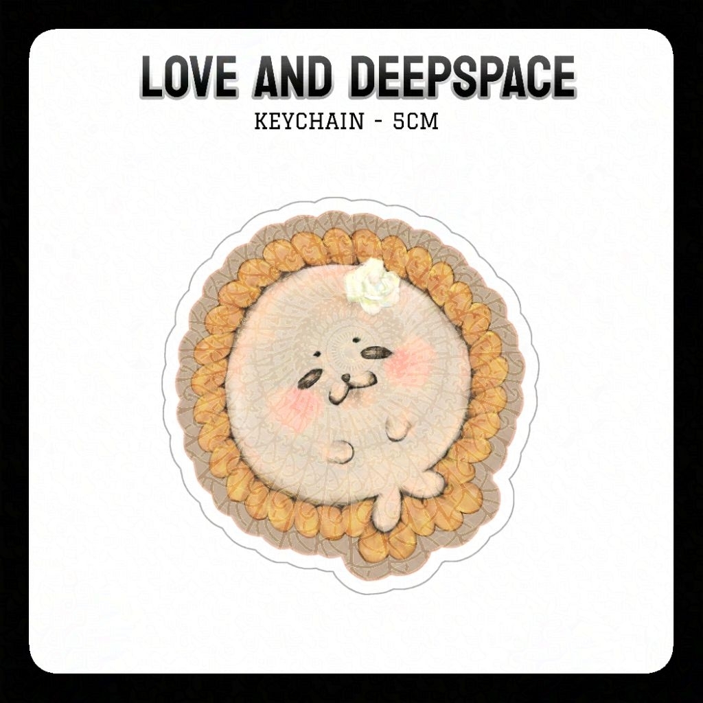 KEYCHAIN LADS | LOVE AND DEEPSPACE | ZAYNE'S BIRTHDAY - 4CM