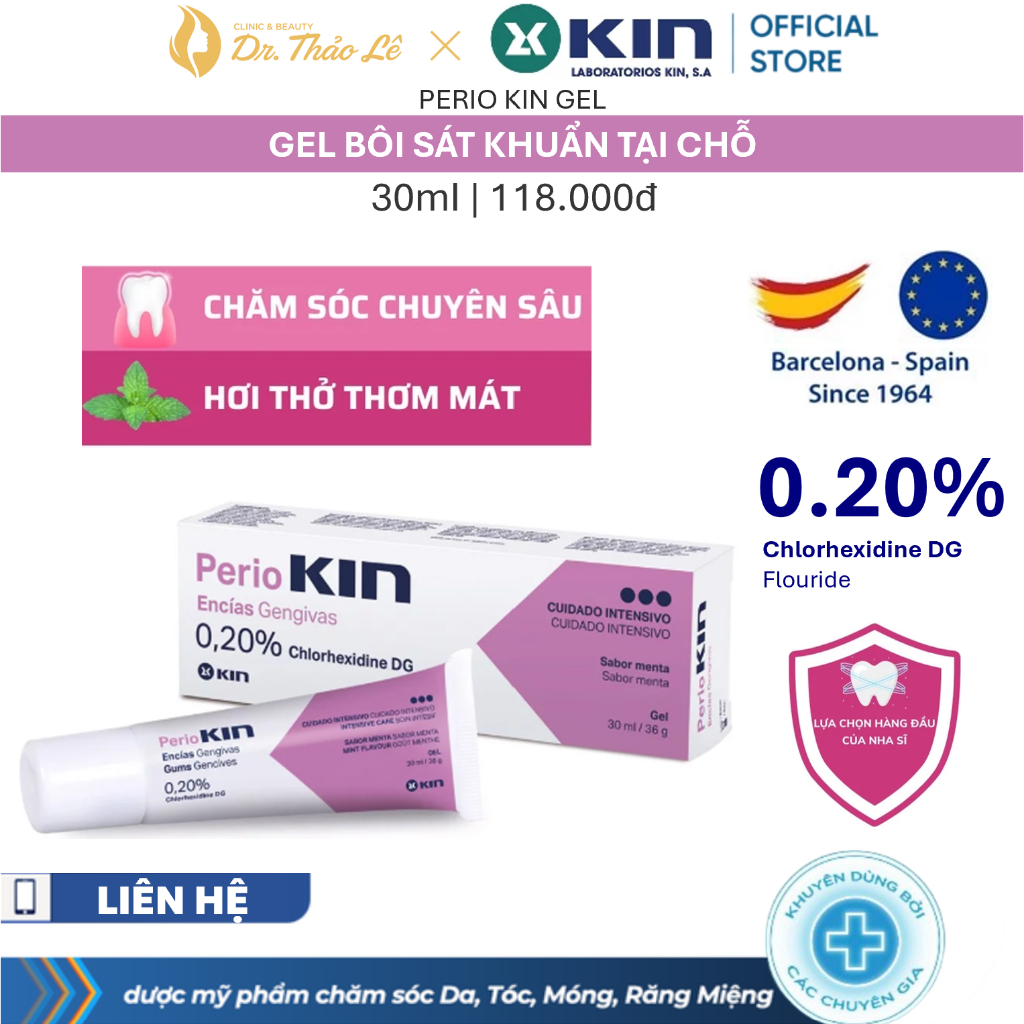 Perio KIN Gel for Atopic Dermatitis 30ml