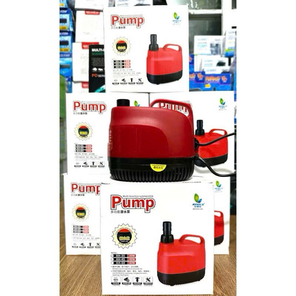PUMP-AH 11- AH-15-AH-20 -AH-35 - AH-45 - 60 ปั๊มดูดด้านล่าง 360 องศาเพื่อกรองน้ําตู้ปลา