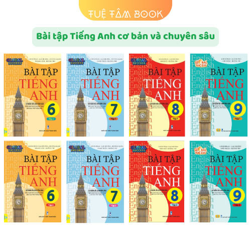 หนังสือ - แบบฝึกหัดภาษาอังกฤษพื้นฐานและเข้มข้น 6 + 7 + 8 + 9 (ND)
