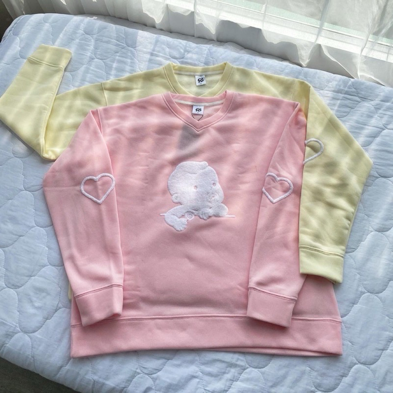 [PASS / LIQUIDATION] COZY BABY SWETER SHIRT (BABY PINK)