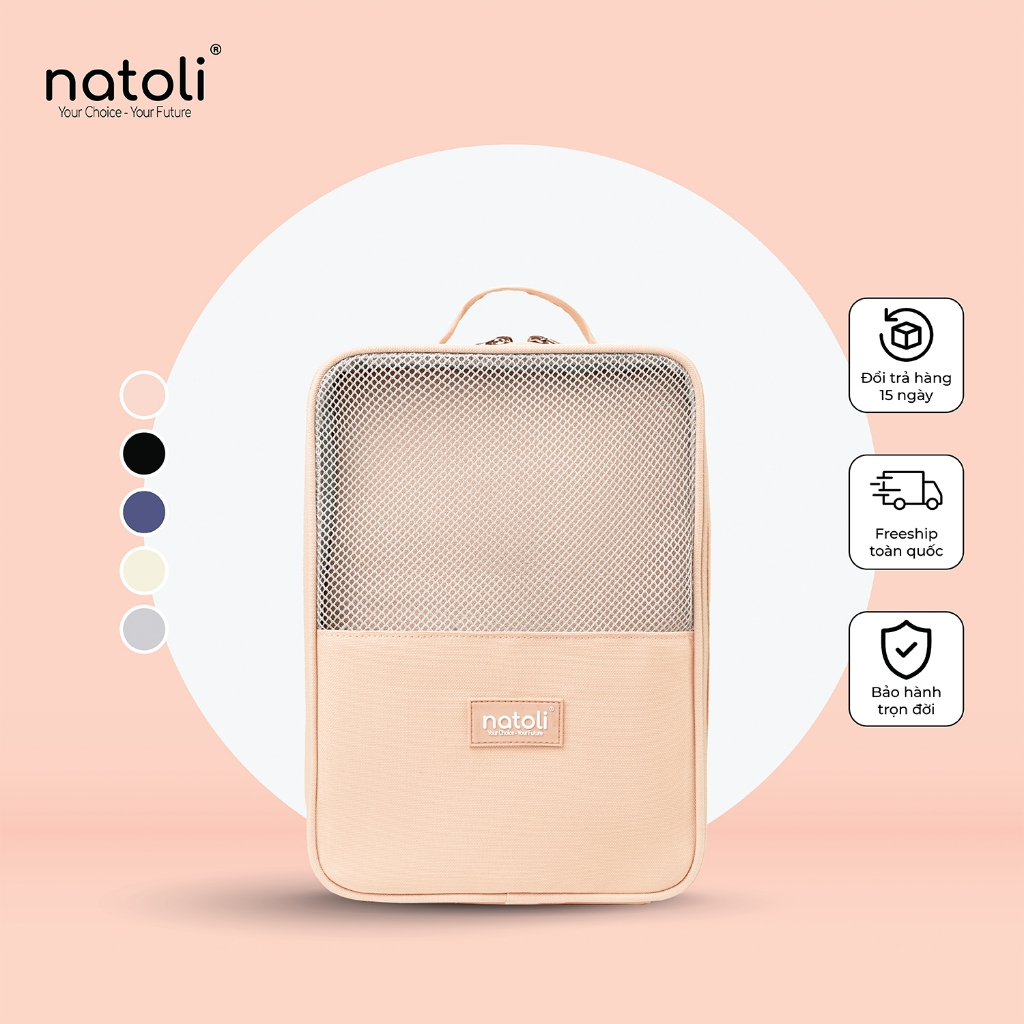 NATOLI travel Shoe Bag หลายช่องสําหรับรองเท้ากีฬา สะดวกในการเดินทาง Collection Elite Shoe Bag T28