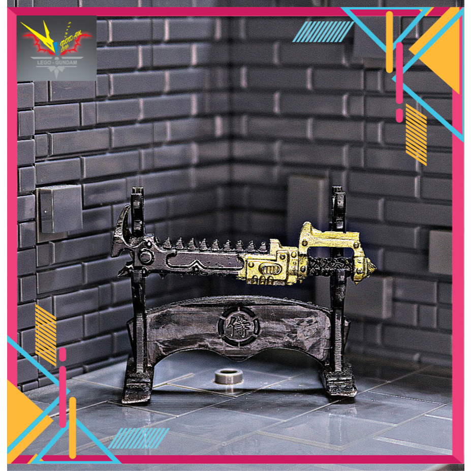 N29 อุปกรณ์เสริมการพิมพ์ 3D Chainsaw Wofl 3 อาวุธ