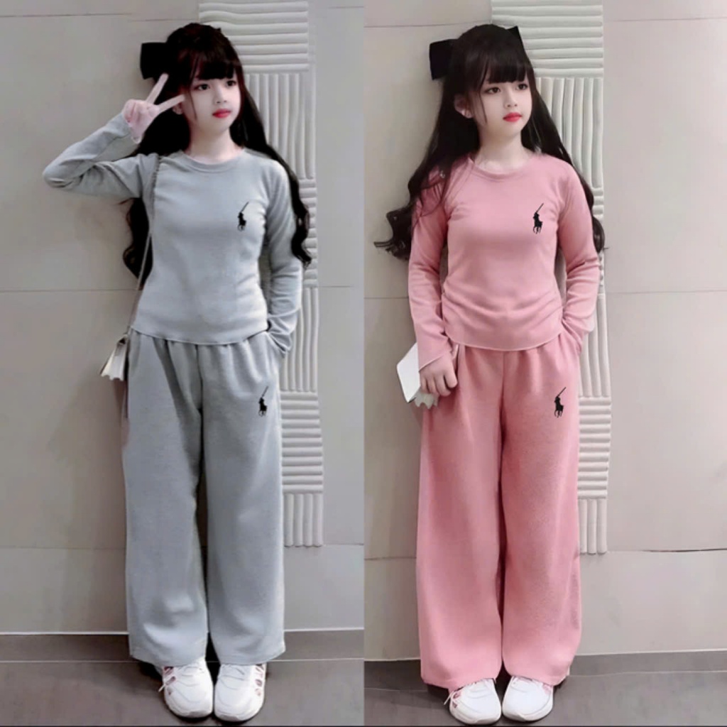 14-45 กิโลกรัม. ชุดแขนยาวฤดูใบไม้ร่วงฤดูหนาวสําหรับเด็กผู้หญิงปักรูปม้าและดาบผ้ายืดหยุ่นนุ่มสบายม42