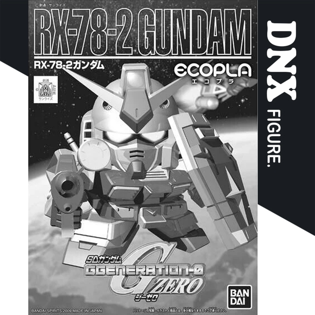 Eco-Pla SD BB RX-78-2 Gundam G Generation-0 Assembly Model (ซีลใหม่)