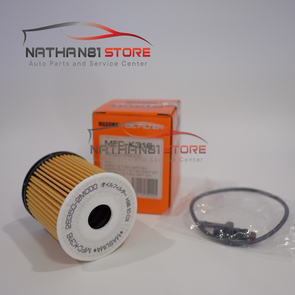 [Masuma] กรองน้ํามันเครื่อง 1.5 Hyundai Creta(19-N), Elantra(19-N), Avante(19-N), Custin, i20(20-N),