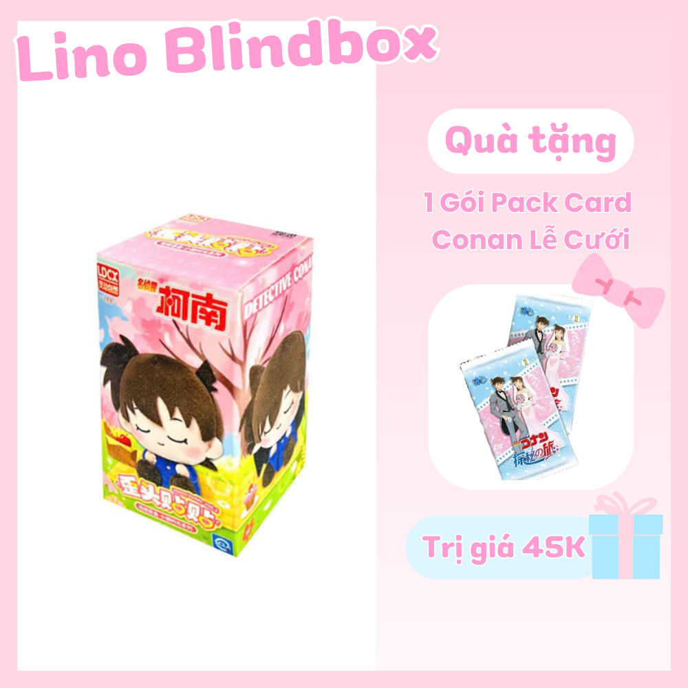 [พวงกุญแจ] Blindbox Conan Snoozy Buddy Vol.1 - Plush Conan Blind Box