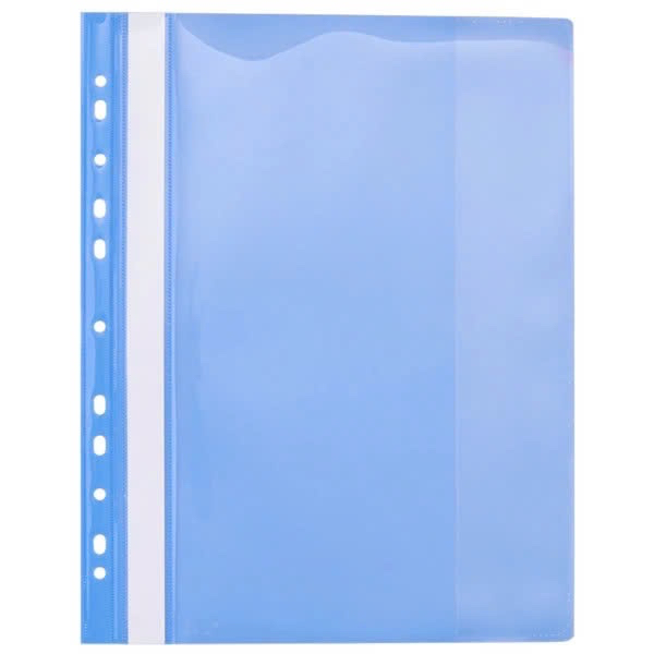 Acom A4 Thien Long FO-PPFFA4 ฝาครอบรั้ง (สีน้ําเงิน)