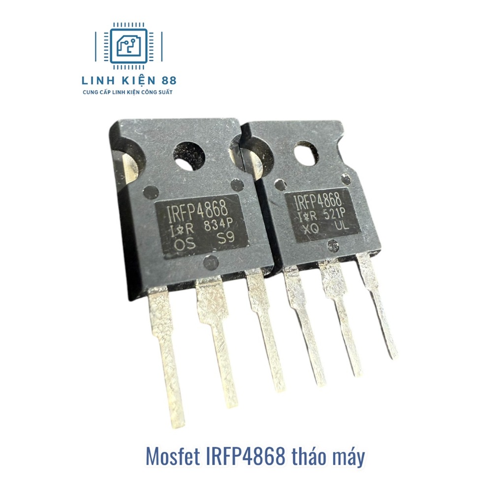 2 Mosfet IRFP4868 4868 70A 300V To-247 ถอดประกอบ