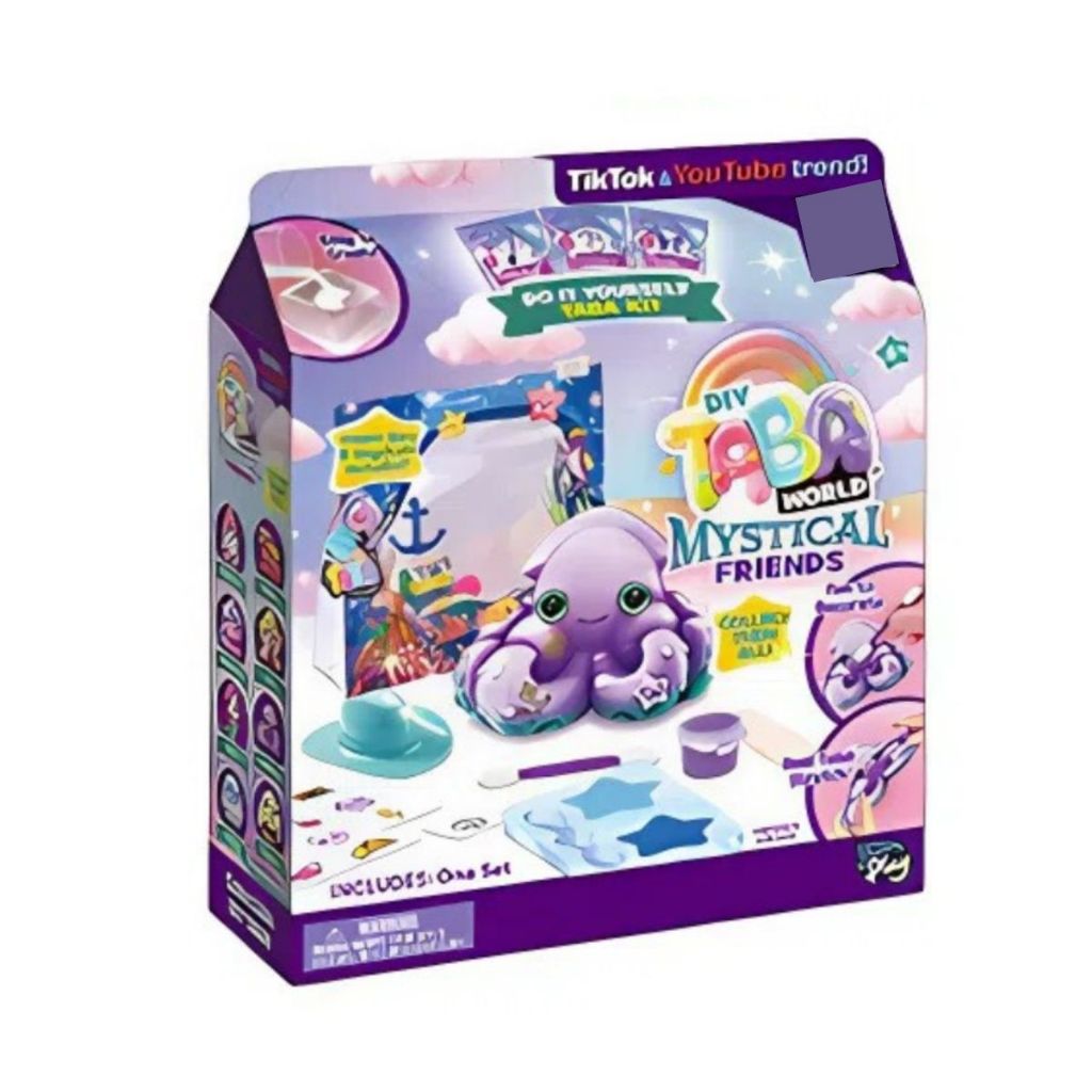 TabaWorld DIY Squishy พวงกุญแจทําชุดของเล่น - แบรนด์ Kraken OTHER GIRL 855048-7L