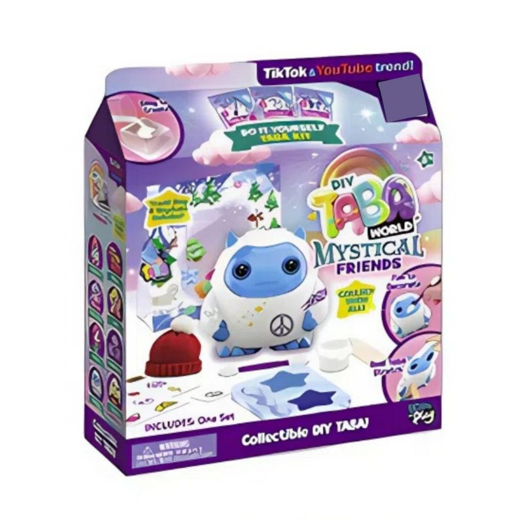 TabaWorld DIY Squishy ชุดทําพวงกุญแจ Toy-Snowman OTHER GIRL BRANDS 855051-7L