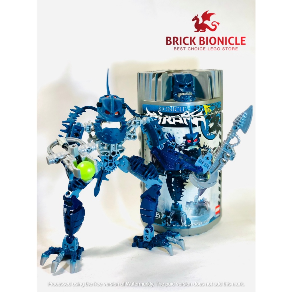VINTAGE BIONICLE - BIONICLE PIRAKA ASSEMBLY TOY - 89002 Vezok