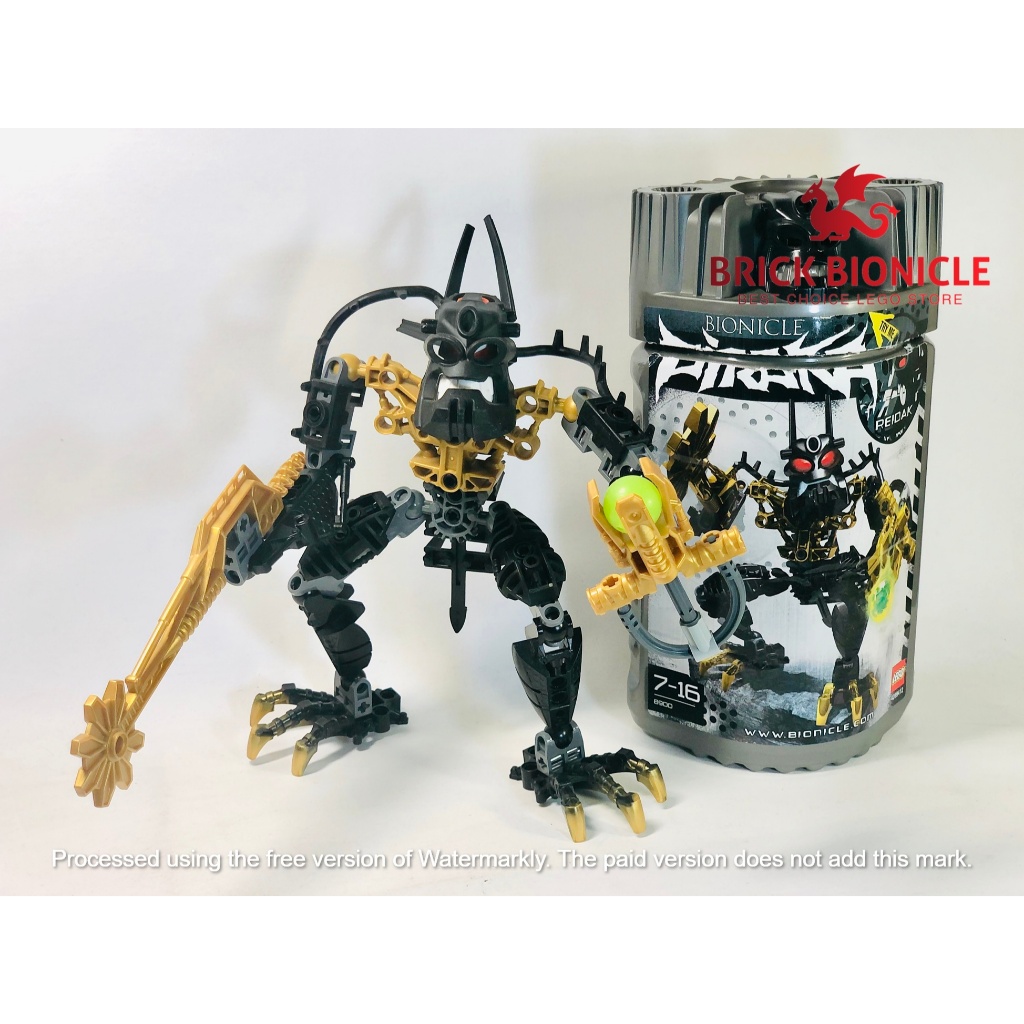 VINTAGE BIONICLE - BIONICLE PIRAKA ASSEMBLY TOY - 8900 Reidak