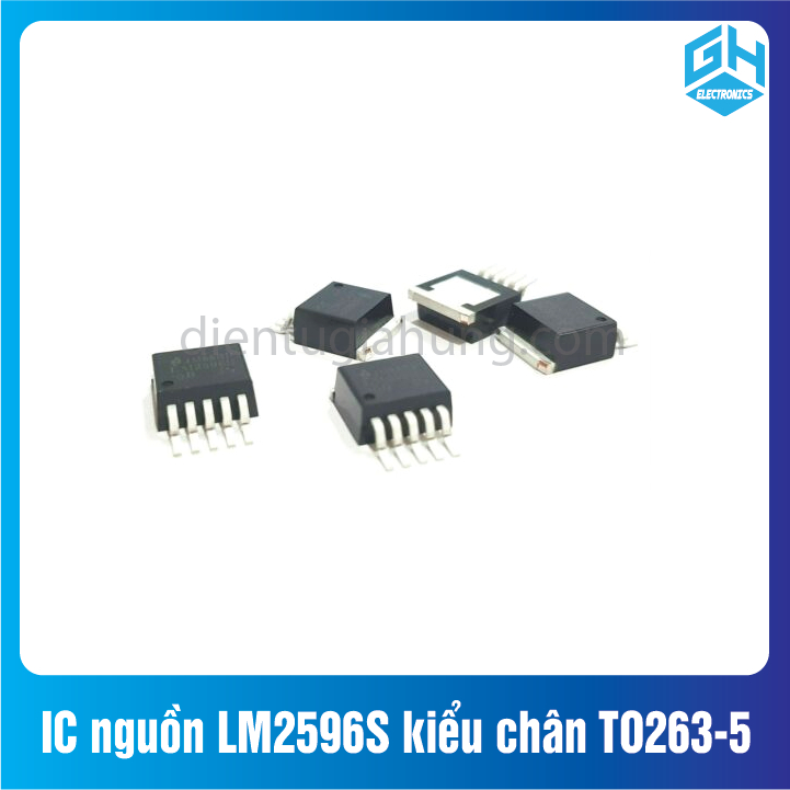 Combo ICs พลัง LM2596S 4 ตัว แบบพิน TO263-5 3.3V