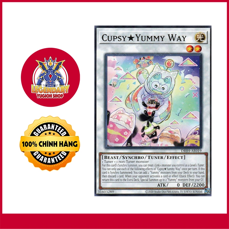 [การ์ด Yugioh ดั้งเดิม] วิธี Cupsy Yummy