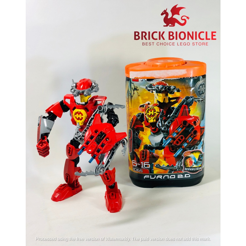 LEGO HERO FACTORY 4 MK - HERO FACTORY ASSEMBLY TOY - 2065 Furno 2.0