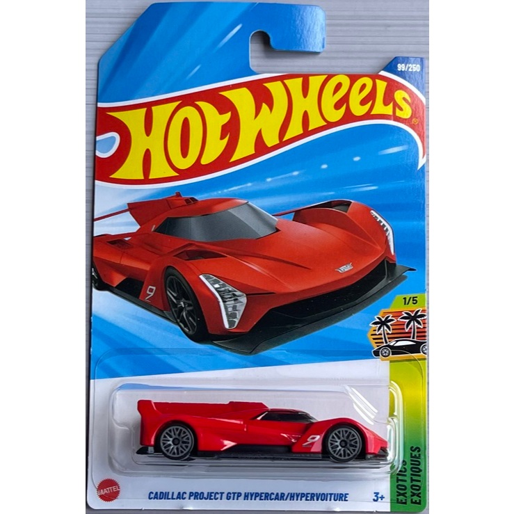 Hot Wheels Cadillac Project GTP Hypercar Sports Racing Car Model