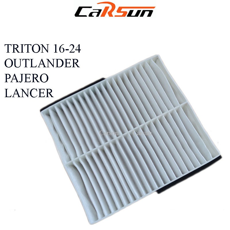 (C235) กรองอากาศเครื่องปรับอากาศสําหรับ Triton, Outlander, Pajero, Lancer คุณภาพสูง OEM กรอบพลาสติก 