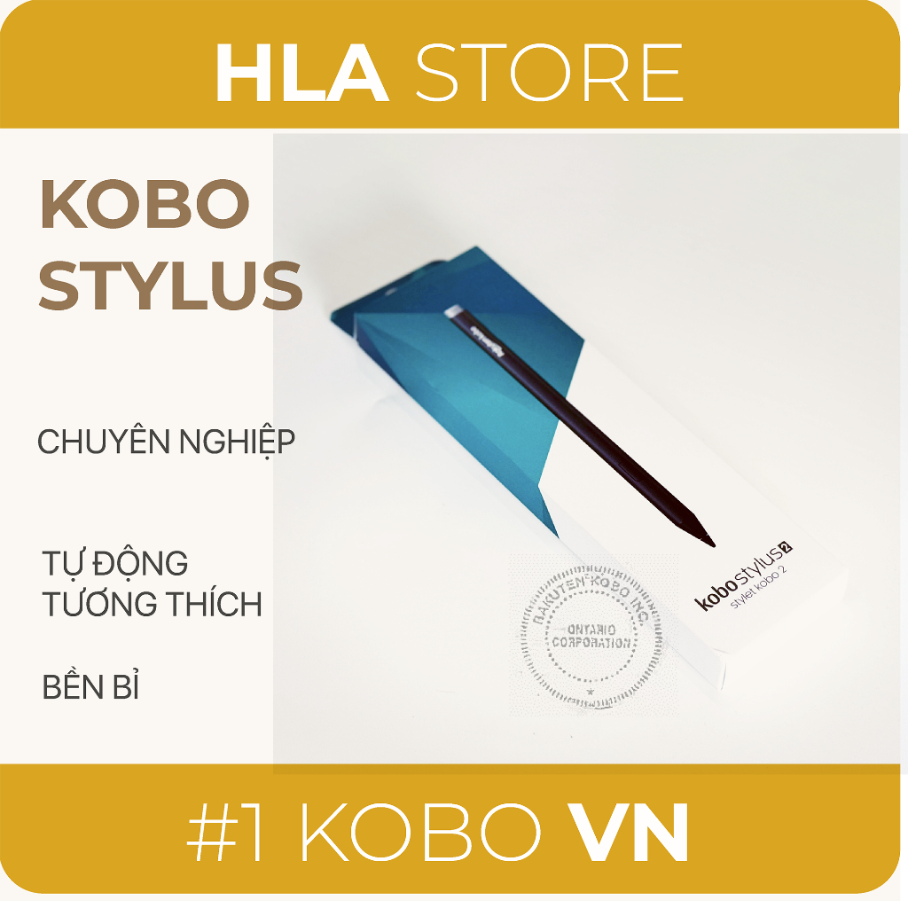 Kobo ปากกาสไตลัสสําหรับ Kobo e-reader (Kobo Libra Color, Kobo Sage, Kobo Elipsa) - สินค้าของแท้