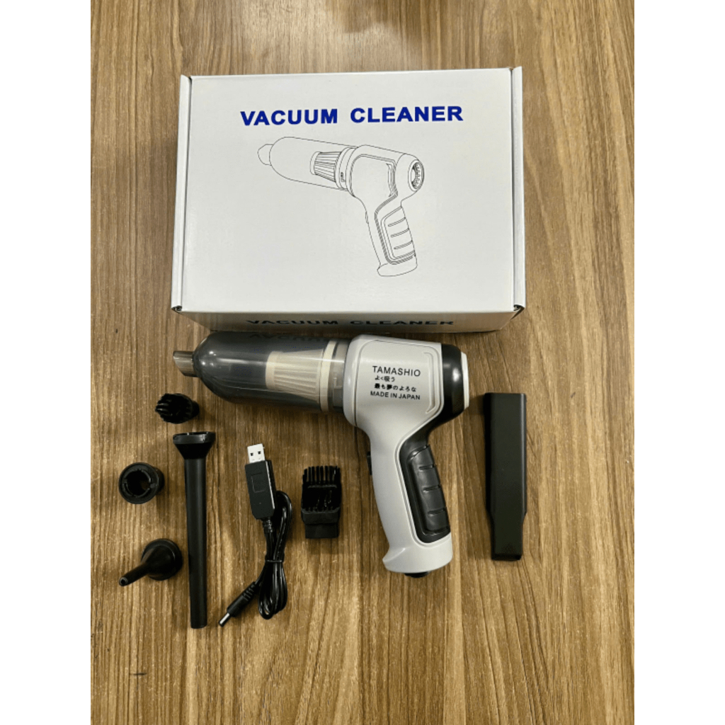 TAMASHIO เครื่องดูดฝุ่นสําหรับโต๊ะบิลเลียดอเนกประสงค์ทั้งดูดและเป่า 9000Pa แบตเตอรี่คู่ 120W