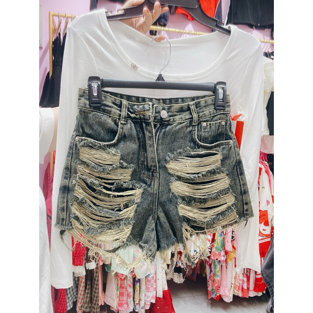 กางเกงขาสั้นสไตล์ Rach