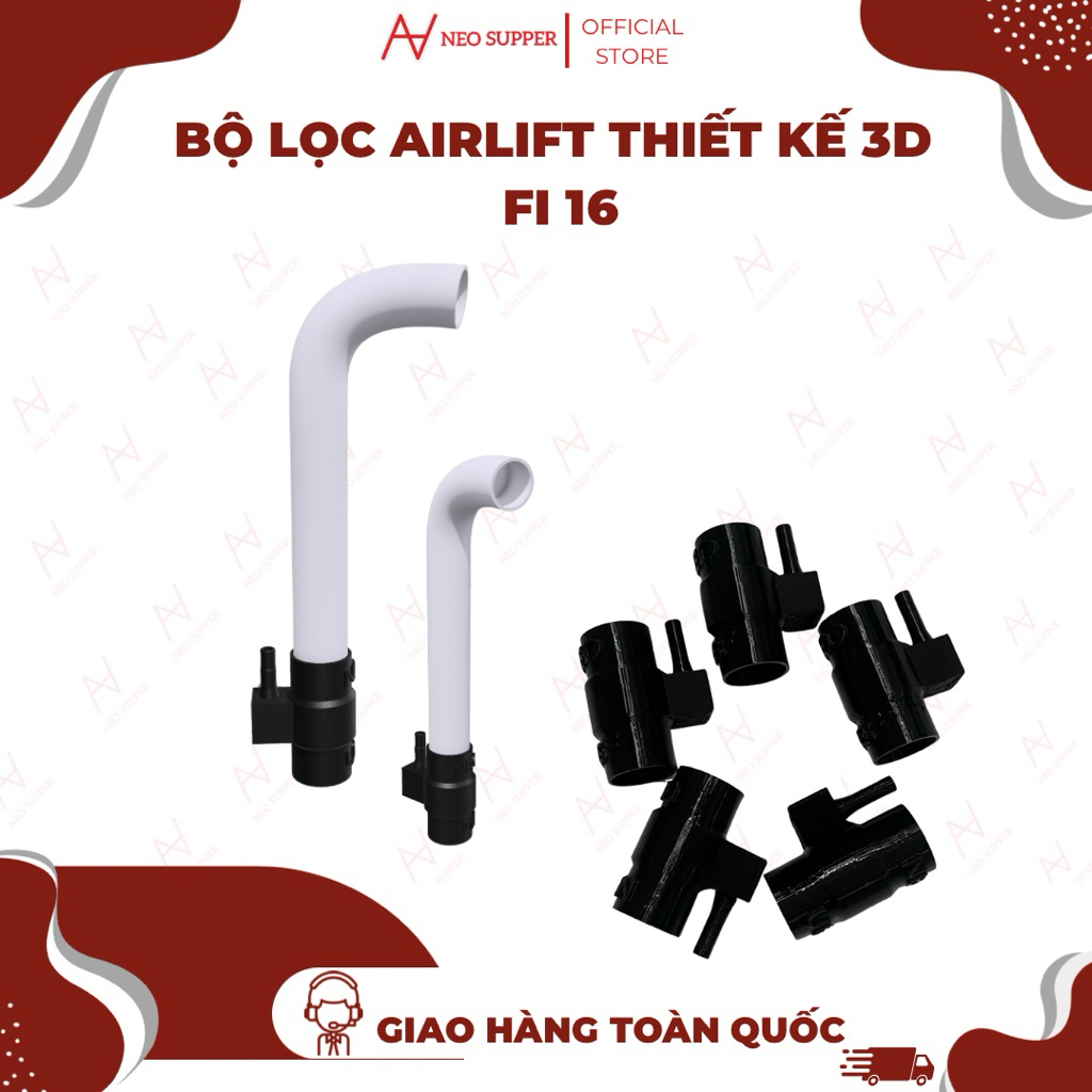New Generation Solid Airlift Filter Belly, Smoother Effervescent, Super Strong thrust| นีโอซัปเปอร์ อควา