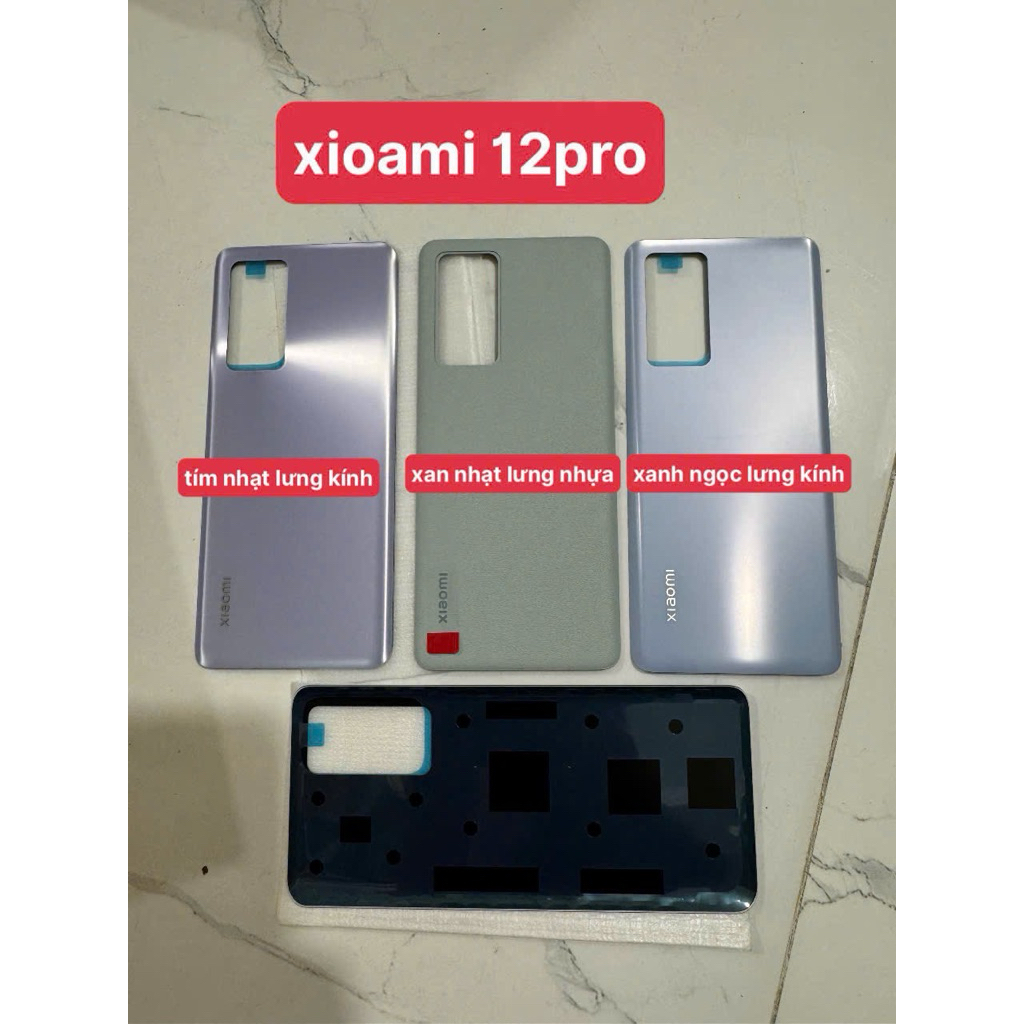 Xioami 12pro zin ฝาหลัง