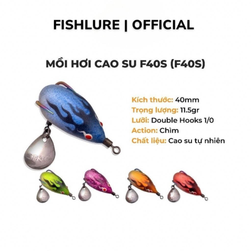 ล่อ TNTLures F40S | 4ซม. - 11.5ก