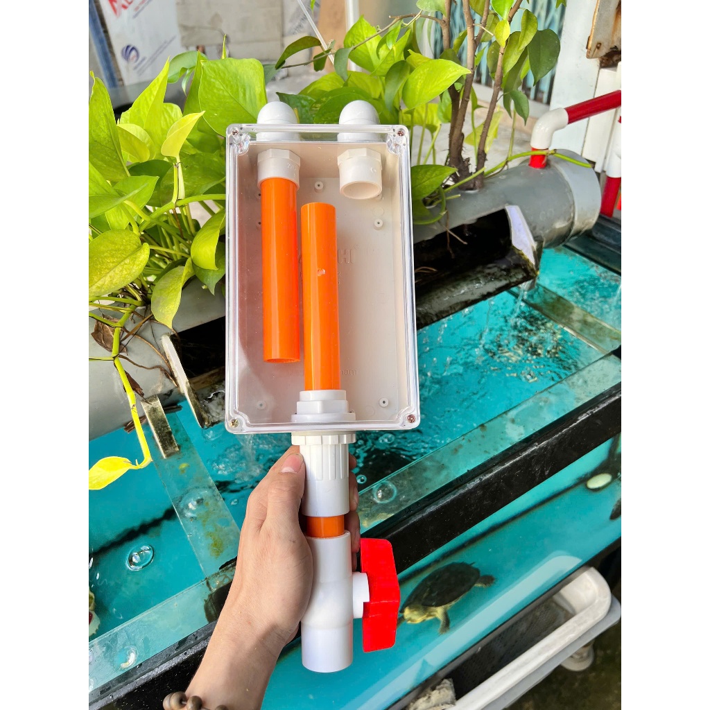 ชุดน้ําล้นหลอดลูกเบี้ยว Sanking ฝาด้านใน fi25 ติดผนังถัง มีพื้นผิวดูดด้านล่าง