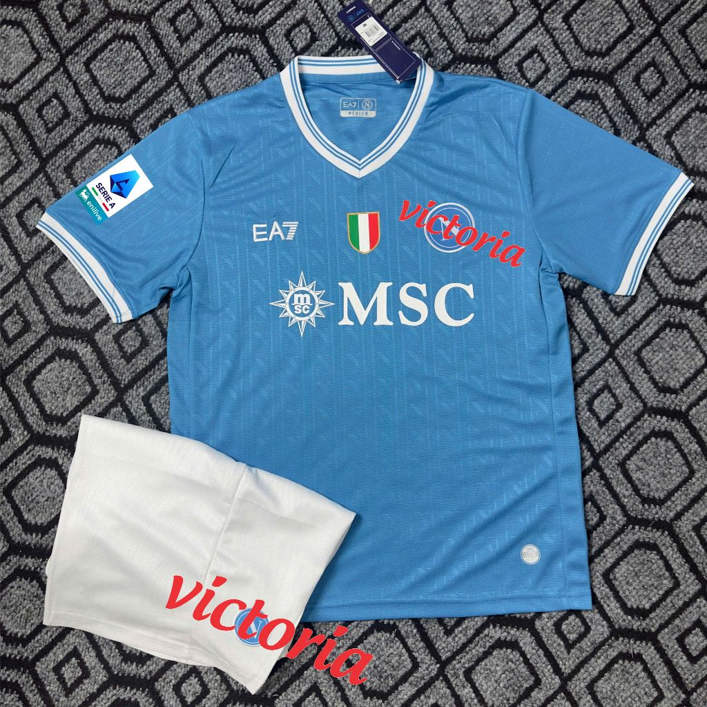 ชุดบอล Napoli เสื้อฟุตบอล Napoli 25/26 ผ้าเพชรคุณภาพสูง
