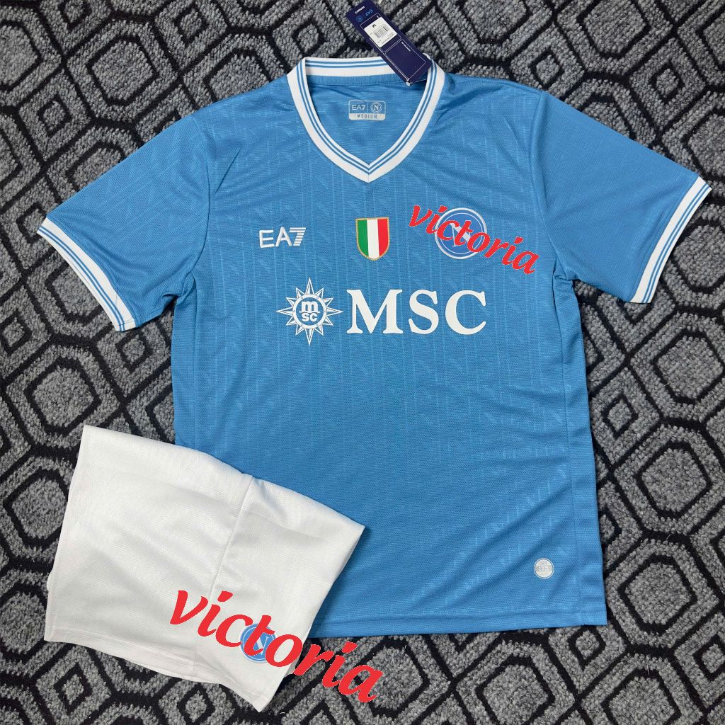 ชุดบอล Napoli เสื้อฟุตบอล Napoli 25/26 ผ้าเพชรคุณภาพสูง