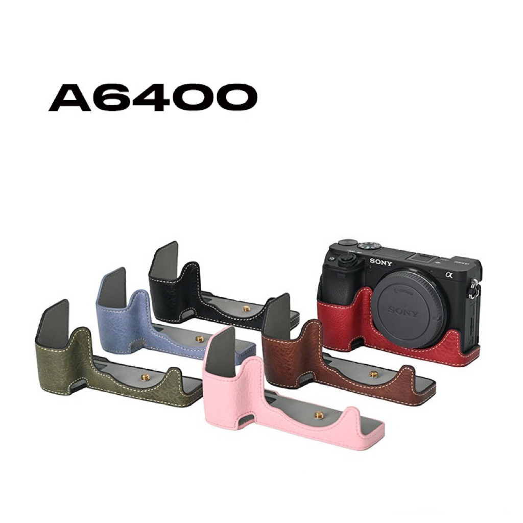 Halfcase Sony A6000, A6300, A6400 Leather Case - รุ่น 03