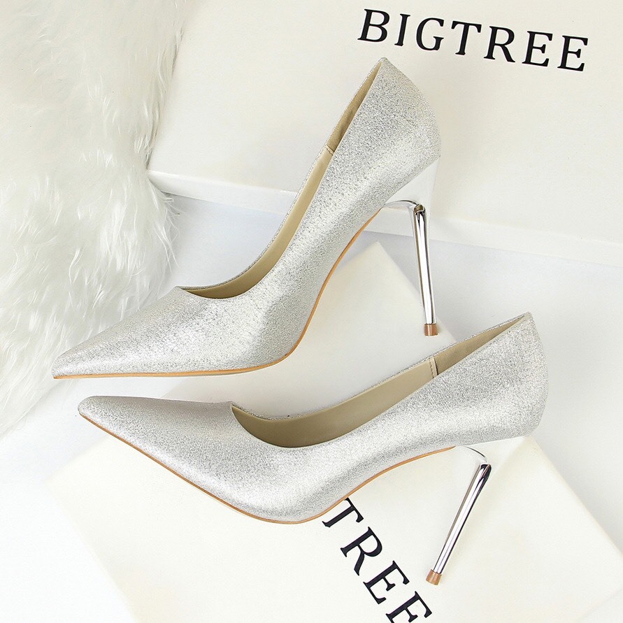 BIGTREE 9219-20 HIGH HEEL SHOES ของแท้ 1 ปีพร้อมฟองต์ P13