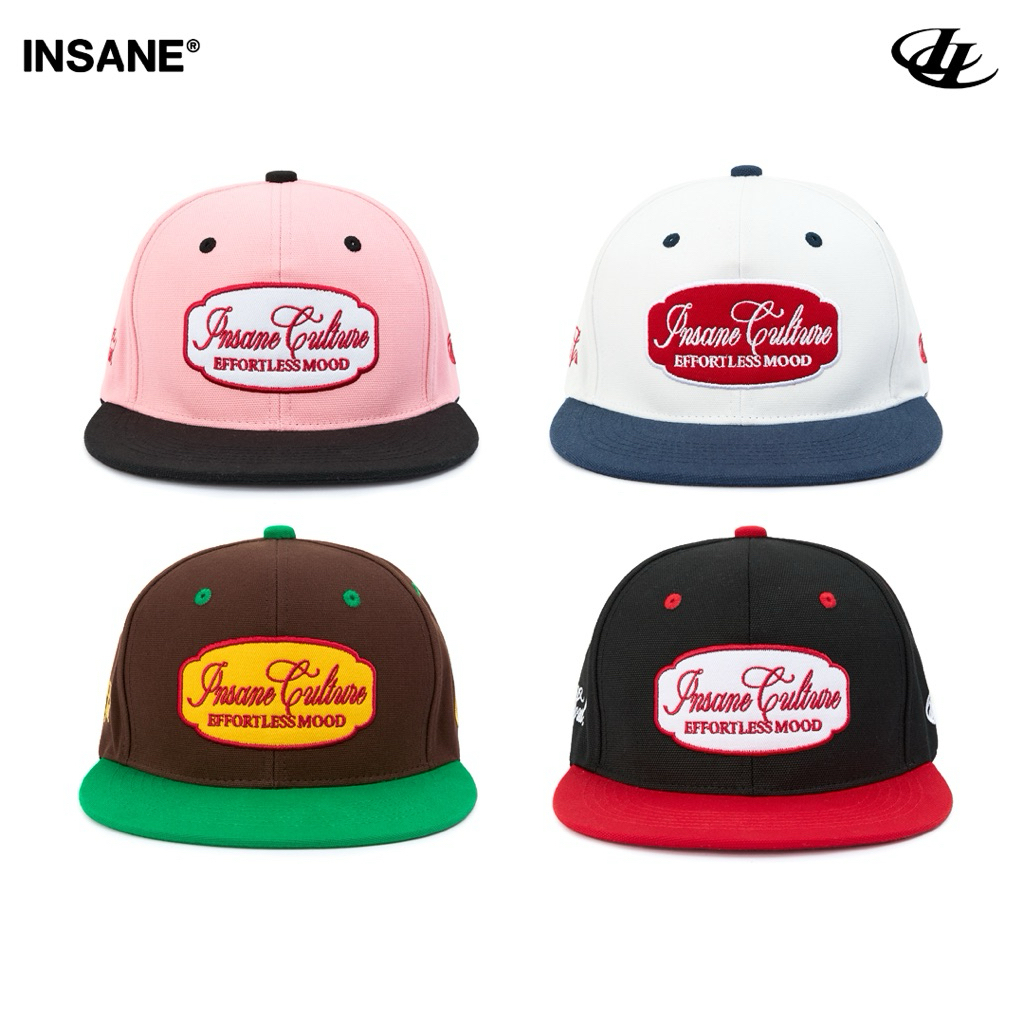 InsaneClo RETRO PATCH หมวก Snapback 9FIFTY SNAPBACK รูปแบบ 9FIFTY ผ้าใบ Unisex