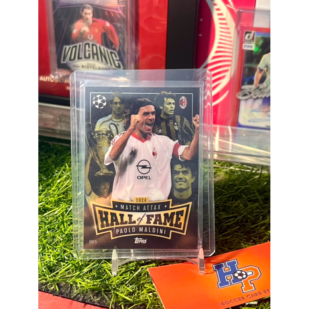 Paolo Maldini Hall Of Fame Topps Match Attax UCL 2024/25 การ์ดฟุตบอล