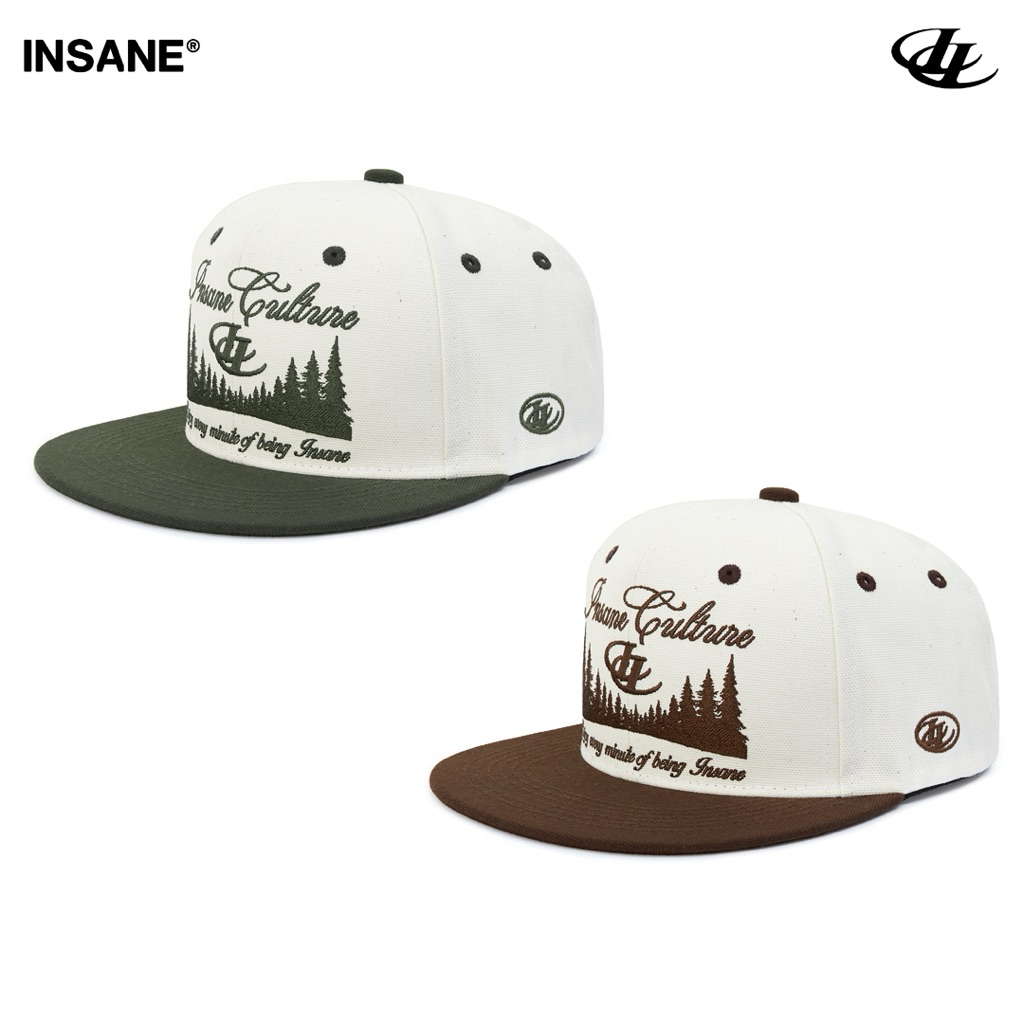 InsaneClo FOREST หมวก Snapback 9FIFTY SNAPBACK รูปแบบ 9FIFTY Unisex ผ้าใบหนา